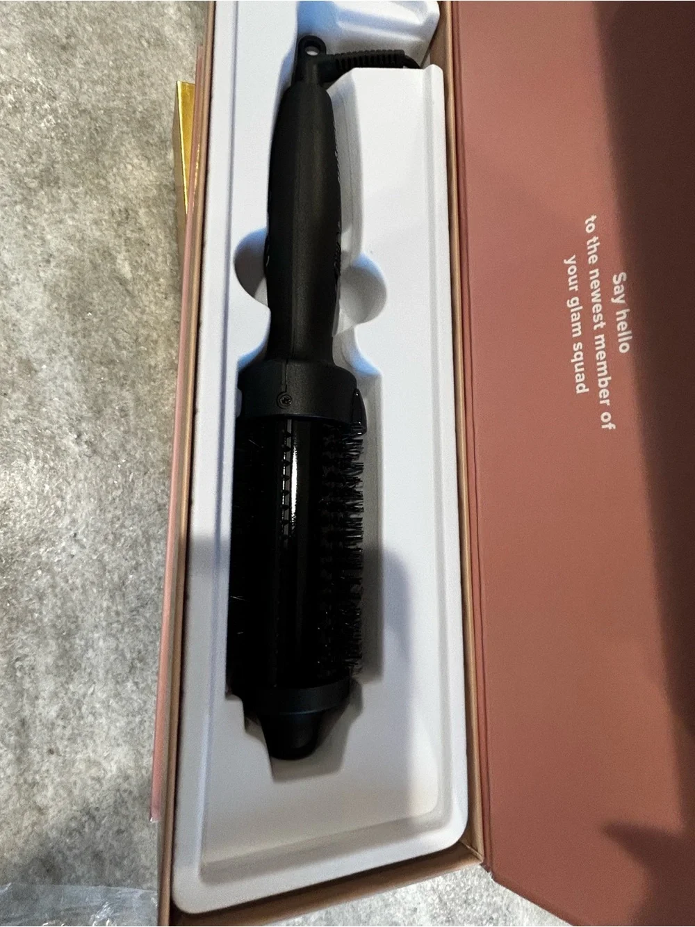 Dynamic Styler flat iron- Black and Professional Hot Brush bundle